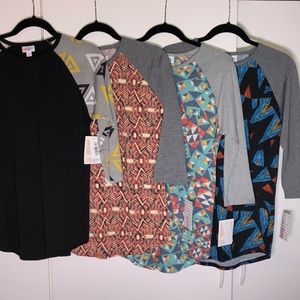 Lot of 4 LuLaRoe Randy Small